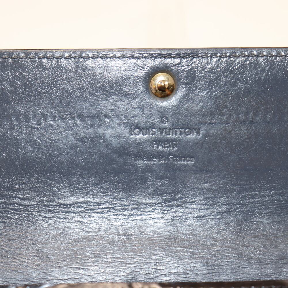 Louis‎ Vuitton Vernis Sarah Wallet Dyed Black TH4069 - Picture 7 of 8